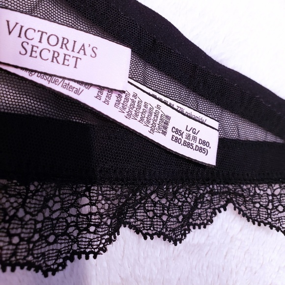 *LN* VS L Front Closure Racer Back Bra Black - Picture 5 of 6